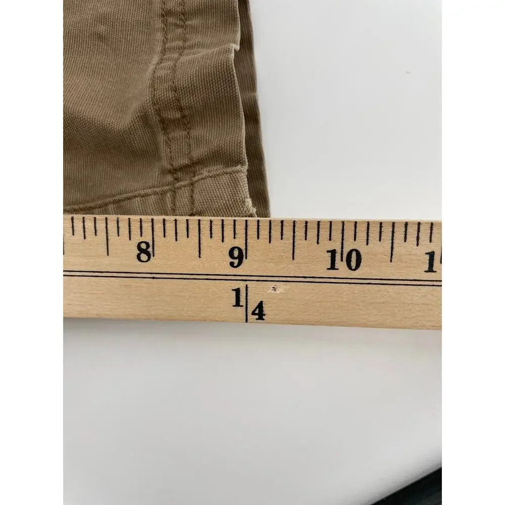 Tommy Bahama Cargo Shorts Men’s 40 Khaki Stretch Tencel Lyocell
